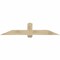 Ekena Millwork Eugene Rough Sawn Timber Gable Bracket, Douglas Fir, 72"W x 15"H x 4"D x 6"F, 5/12 Pitch GBW072X15X0406EUG00RDF - alternate 1